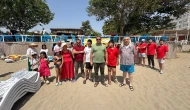 Özel çocuklar ilk kez denizle buluştular