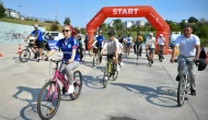 Beylikdüzü'nde pedallar sağlık için dönüyor
