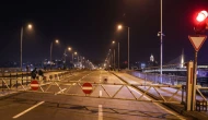 Yeni Galata köprüsü geçici olarak trafik kapatıldı, bakım çalışmaları başladı