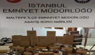 Maltepe’de sigara imalathanesine operasyon: 1 gözaltı