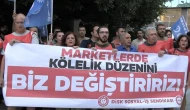 Market çalışanlarından isyan