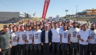 CHP'li gençler Adana'dan Silivri'ye Özgürlük Yürüyüşü'nde İstanbul'a ulaştı