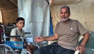 Gazzeli çocuğun dramı: Tekerlekli sandalyeden kurtulmak istiyor
