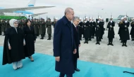 Cumhurbaşkanı Erdoğan, Özbekistan Cumhurbaşkanı Mirziyoyev'i resmi törenle karşıladı