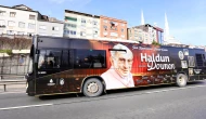 Haldun Dormen'e saygı otobüsü