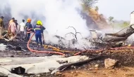 Hindistan'da uçak kazası: Eyalet Başbakan Yardımcısı ile 4 kişi hayatını kaybetti
