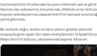 İletişim Başkanı Duran'dan 'Dünya Radyo Günü' mesajı