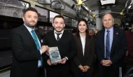 Halk otobüsü kaptanı Zafer Tellioğlu'na teşekkür