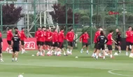A Milli Takım, Kuzey Makedonya maçının hazırlıklarını tamamladı