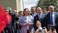 Köksal'a mehterli karşılama