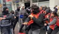 Polis ablukasında 1 Mayıs