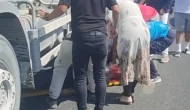 Beton mikserinin çarptığı yaya öldü