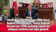 Devlet Memurları Sendikası (DMS) Genel Başkanı Tuncay Cengiz, memur ve emeklilere acilen refah payı verilmesi çağrısında bulundu.
