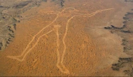 Çölde dev bir adam Marree Man’ın Gizemi