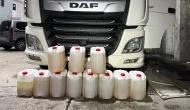 İstanbul’da tır’ın yakıt tankında 224 kilogram sıvı metamfetamin ele geçirildi