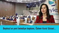 Beykoz'un yeni belediye başkanı, Özlem Vural Gürzel...