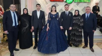 Karasansar ailesinin mutlu günü