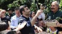 Bağcılar'da 13. Geleneksel Kiraz Festivali renkli görüntülere sahne oldu