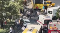 Beyoğlu’nda İETT otobüsü 10 araca çarptı