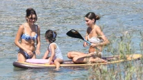 Hande Erçel set öncesi enerji depoladı