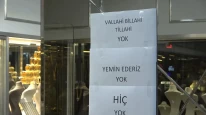 Kuyumcularda altın kalmadı