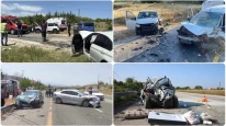 Trafik kazaları yine can yaktı!