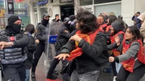 Polis ablukasında 1 Mayıs