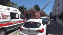 Silivri'de 4 katlı binanın çatısında yangın!