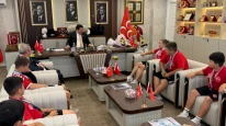 MHP Beylikdüzü İlçe Başkanlığı, Şampiyon Güreşçileri ağırladı