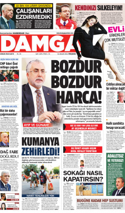 DAMGA 26 Aralık 2024 Perşembe Sayfaları