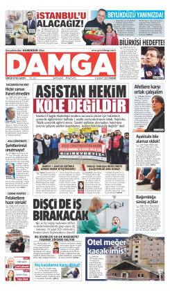 DAMGA 9 Şubat 2025 Pazar Sayfaları