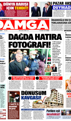 DAMGA 14 Şubat 2025 Cuma Sayfaları