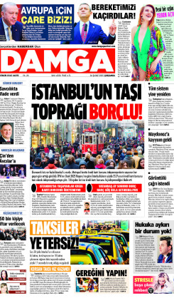 DAMGA 26 Şubat 2025 Çarşamba Sayfaları