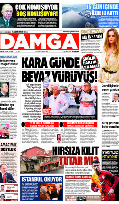 DAMGA 27 Şubat 2025 Perşembe Sayfaları
