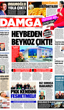 DAMGA 28 Şubat 2025 Cuma Sayfaları