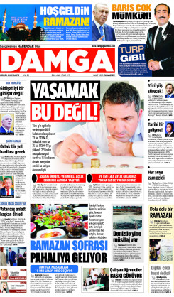 DAMGA 01 Mart 2025 Cumartesi Sayfaları