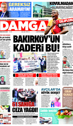 DAMGA 02 Mart 2025 Pazar Sayfaları