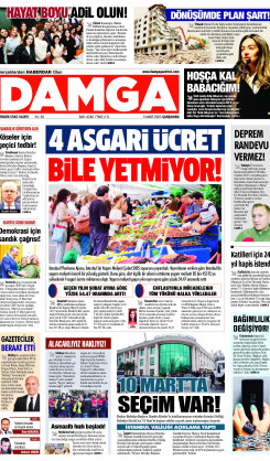 DAMGA 05 Mart 2025 Çarşamba Sayfaları
