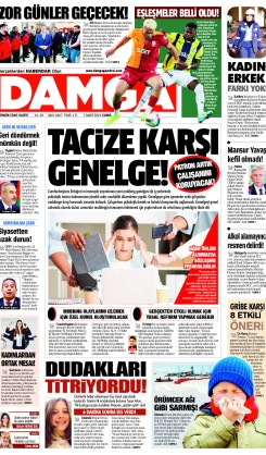 DAMGA 07 Mart 2025 Cuma Sayfaları