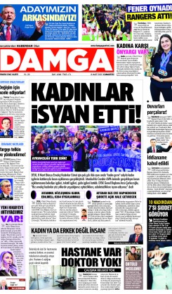 DAMGA 08 Mart 2025 Cumartesi Sayfaları