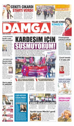 DAMGA 09 Mart 2025 Pazar Sayfaları