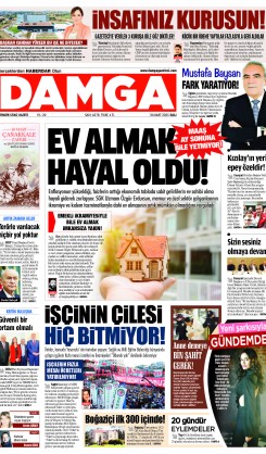 DAMGA 18 Mart 2025 Salı Sayfaları