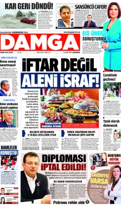 DAMGA 19 Mart 2025 Çarşamba Sayfaları