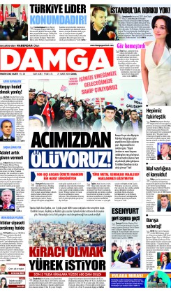 DAMGA 21 Mart 2025 Cuma Sayfaları