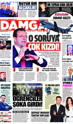 DAMGA 23 Mart 2025 Pazar Sayfaları