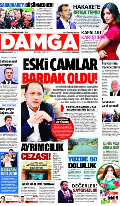DAMGA 26 Mart 2025 Çarşamba Sayfaları