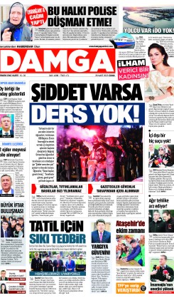 DAMGA 28 Mart 2025 Cuma Sayfaları