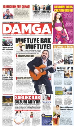 DAMGA 01 Nisan 2025 Salı Sayfaları