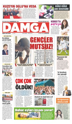 DAMGA 02 Nisan 2025 Çarşamba Sayfaları