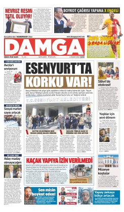 DAMGA 04 Nisan 2025 Cuma Sayfaları